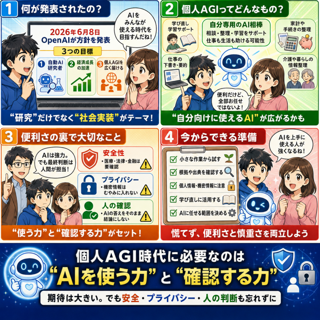 OpenAIの「個人AGI」計画とは?のアイキャッチ