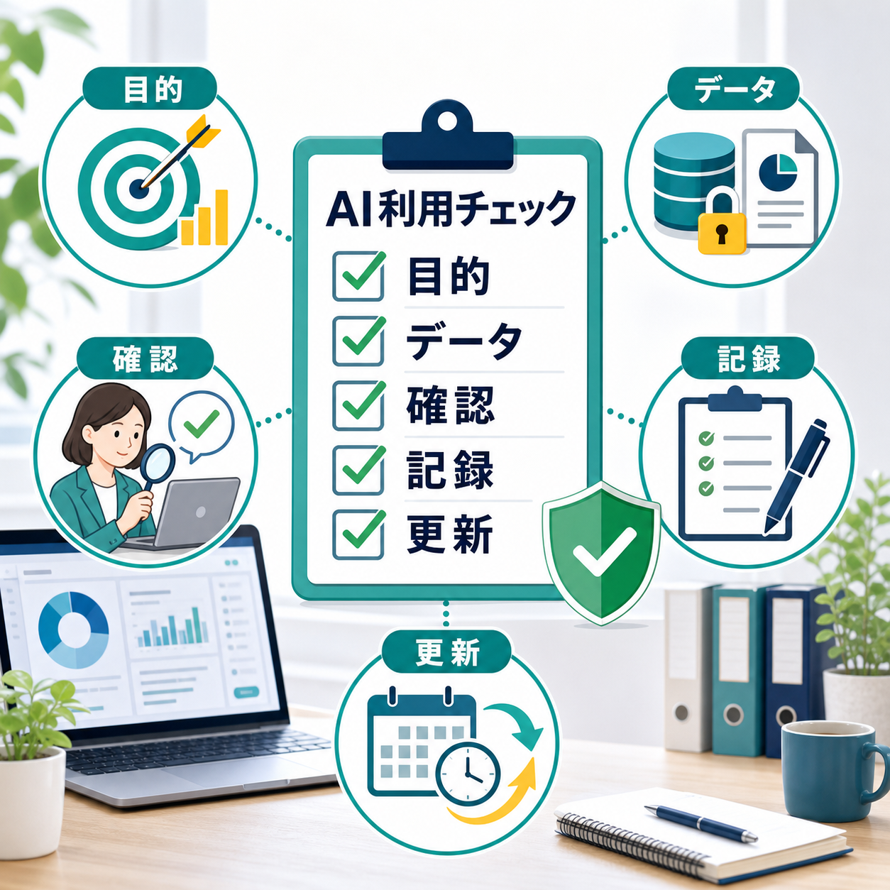 企業と利用者がAI導入前に確認するチェックリスト