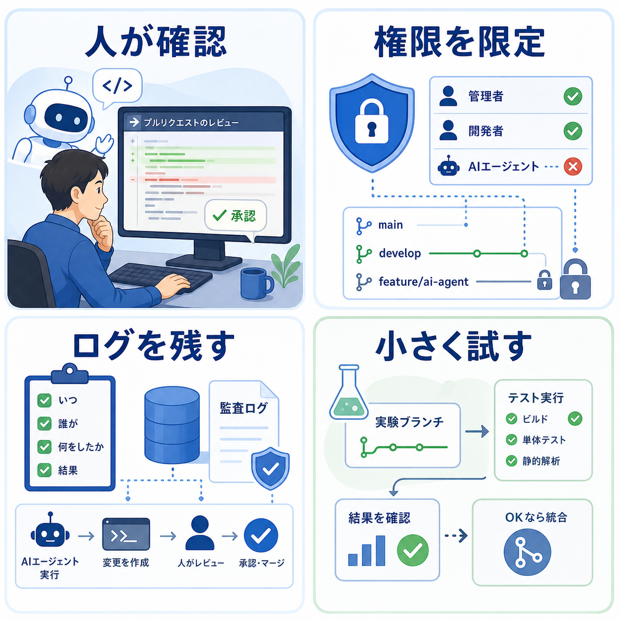 AIコーディングエージェントを安全に使うための確認項目