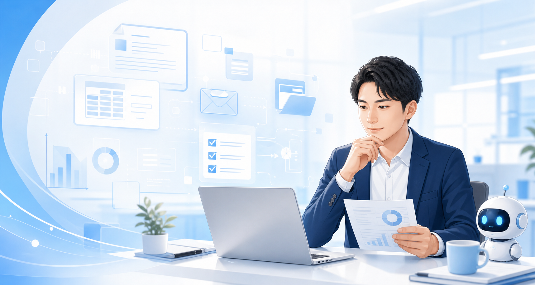 GPT-5.6とChatGPT Workの実務活用イメージ