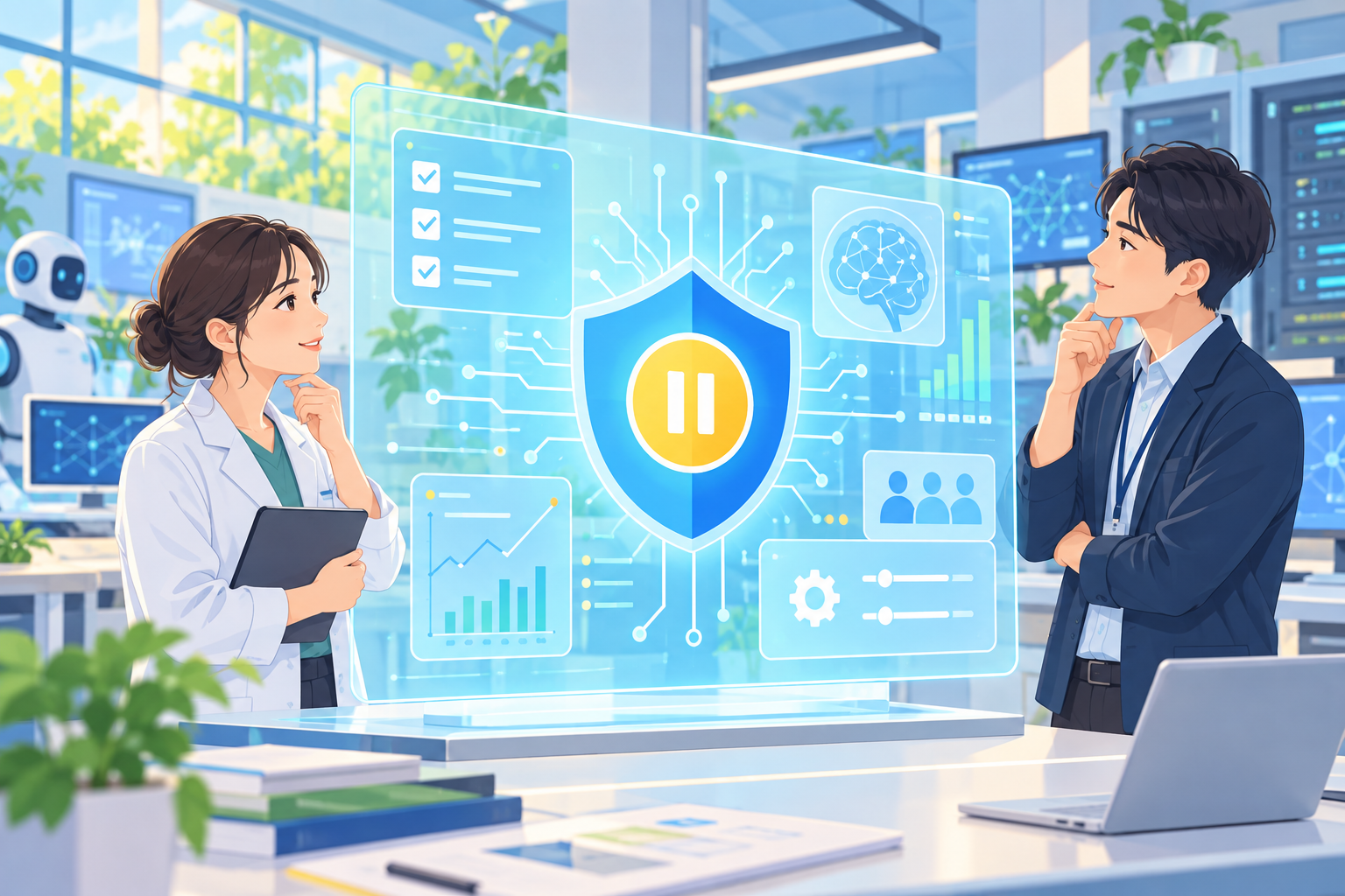 公開前のAIを安全確認する研究者と管理者