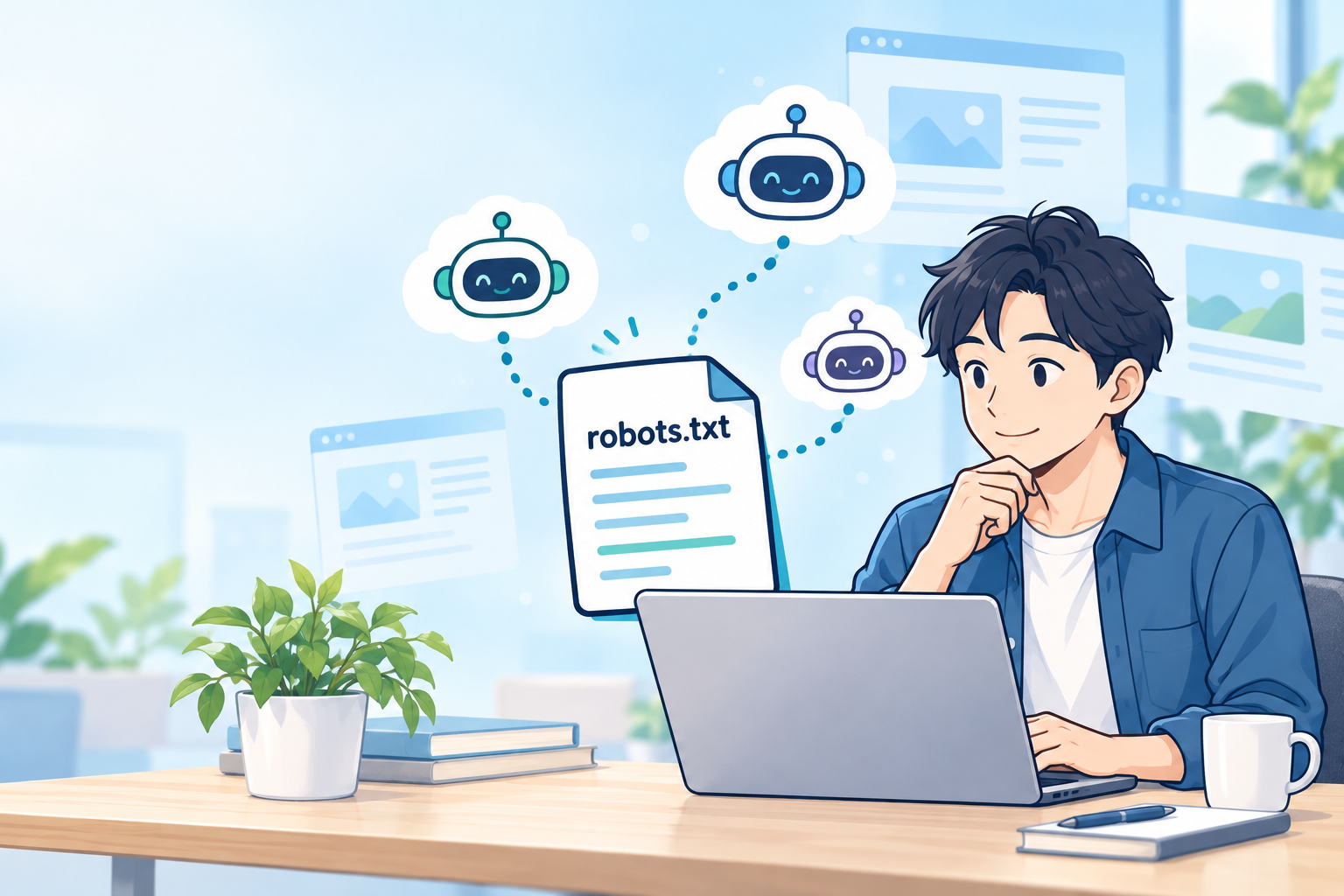 robots.txtとAI学習の利用意向を確認するサイト運営者