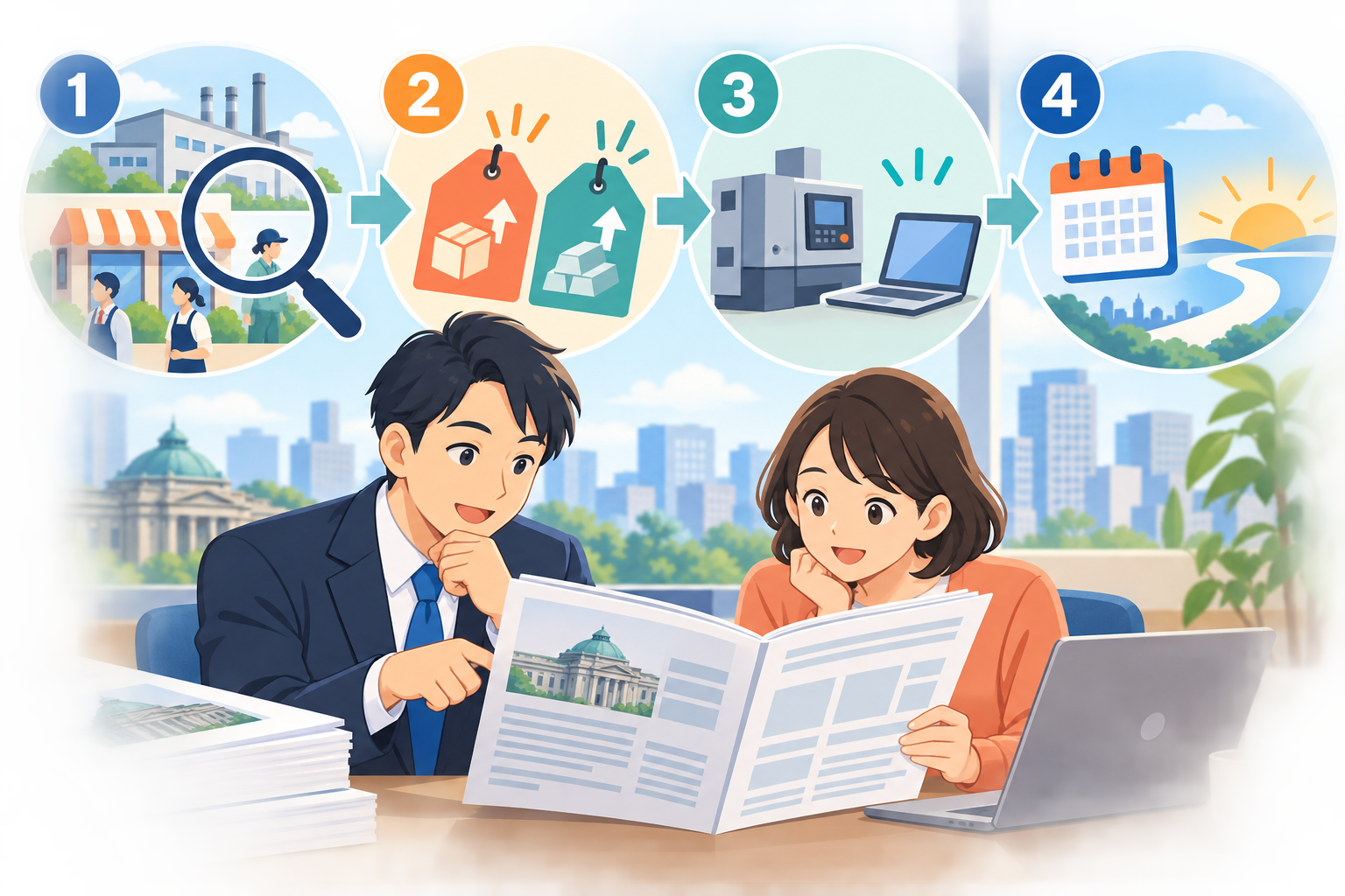 短観を四つの順番で読む確認フロー
